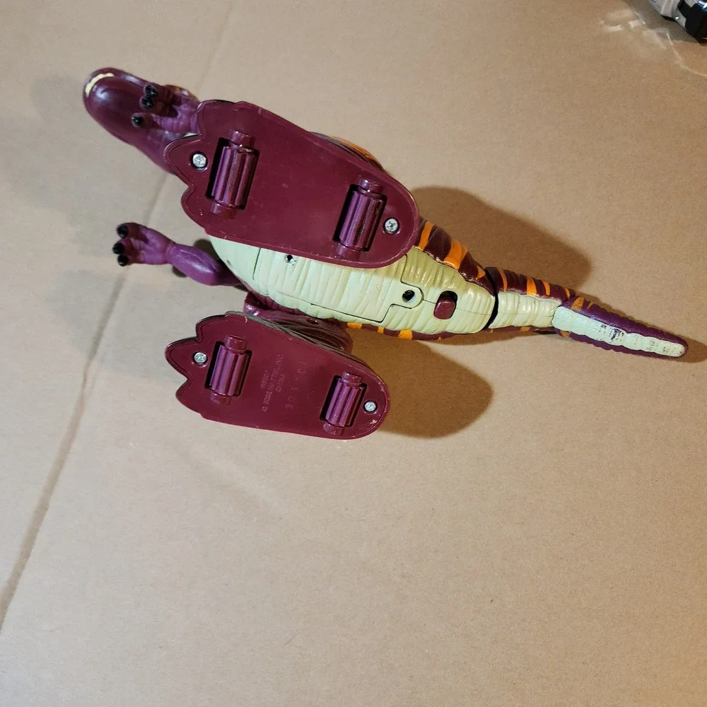 Mattel 2006 Terry the T-Rex Dinosaur Interactive Toy Maroon Orange K6687 Tyco RC